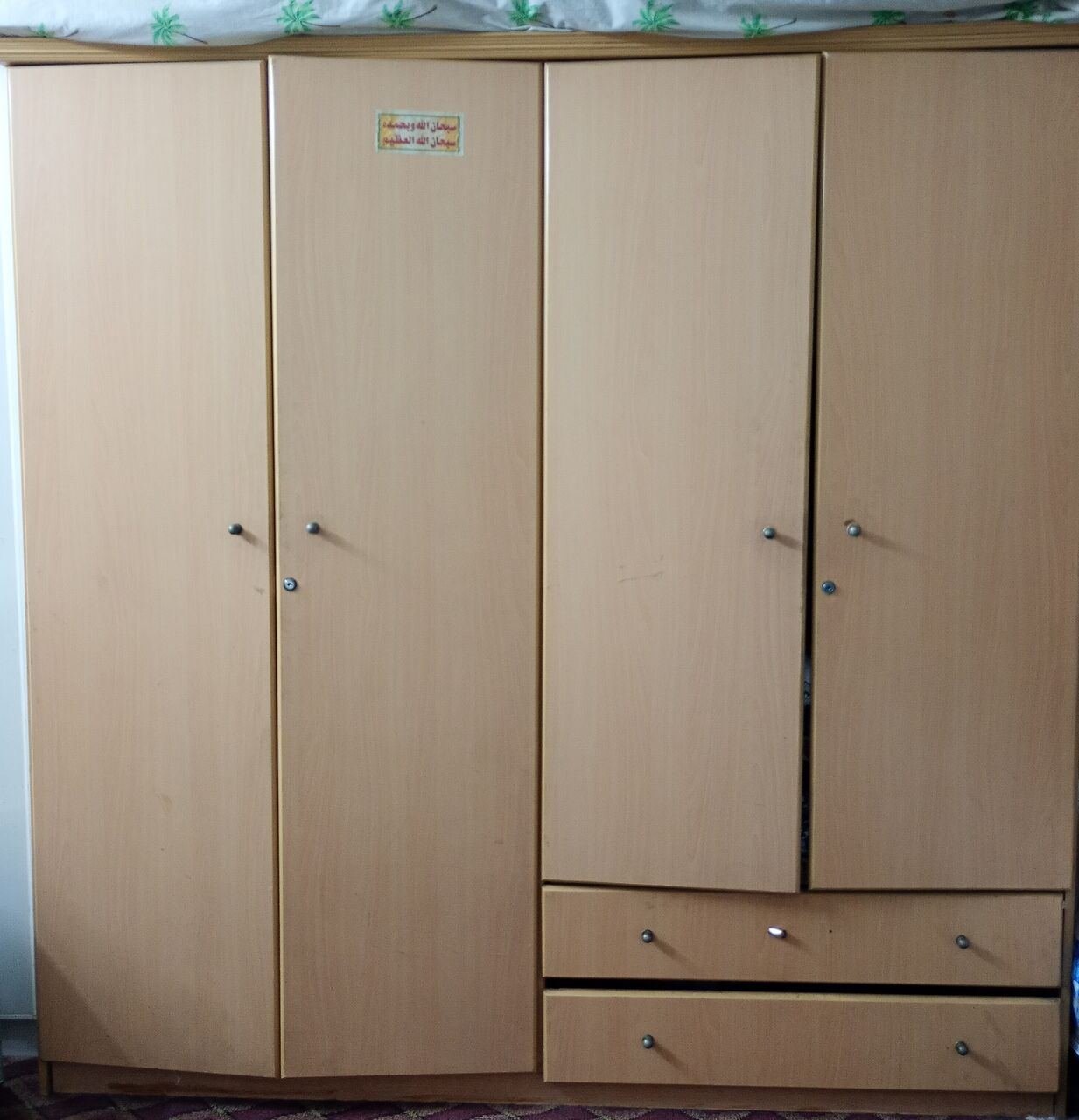 SAR 300, FOR SALE NEGOTIABLE PRICES – SOFA & WARDROBE