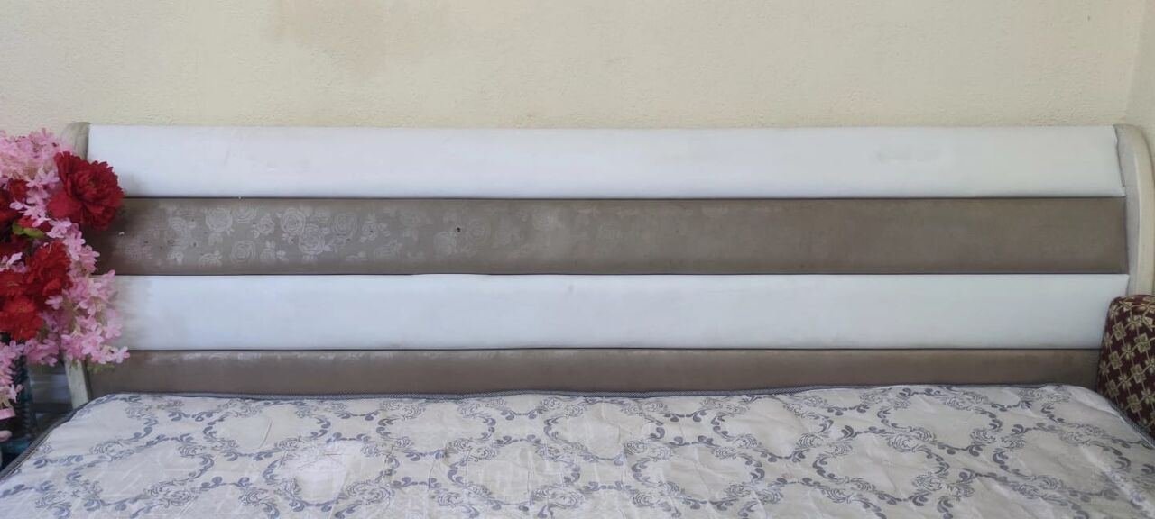 SAR 450, Double Bed With Mattress - Good Condition