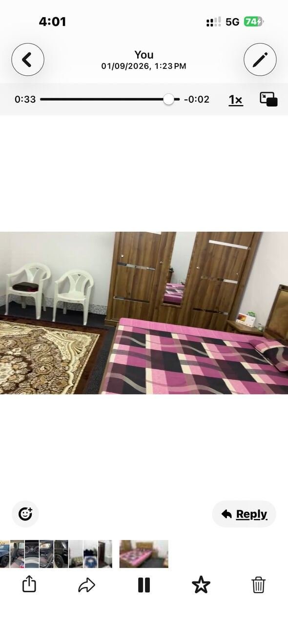 SAR 12800/year, 2BHK Flat At Ground Floor For Family