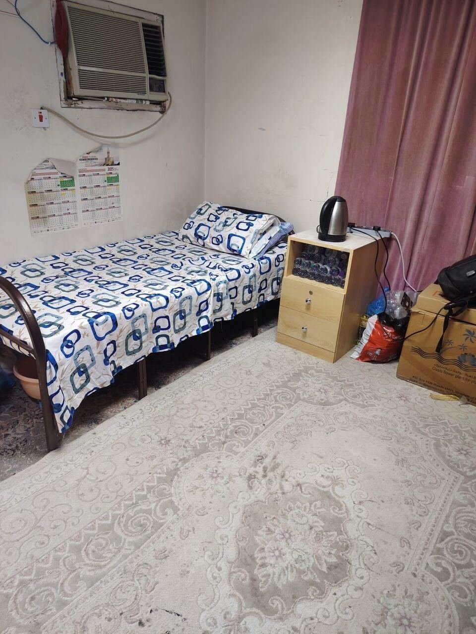 SAR 500/month, 100 Sq. Feet, Bed Space Available For Indians
