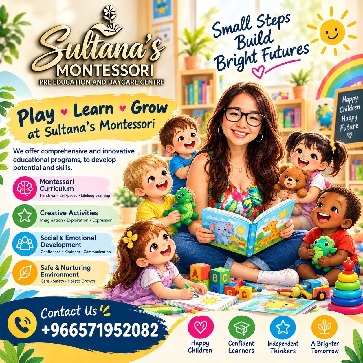Sultana's Montessori Pre Education And Daycare Centre..