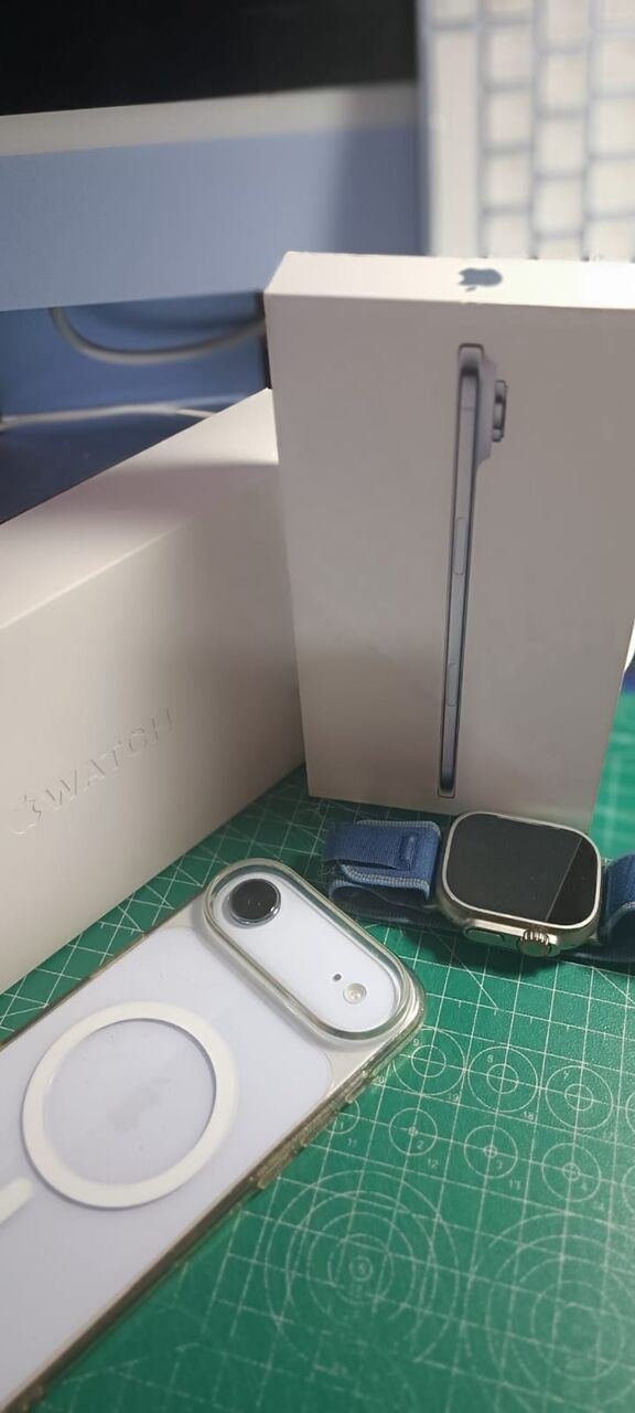 SAR 5600, Iphone Air 256 GB + Apple Ultra Watch 3 With Box