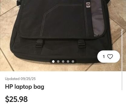 SAR 15, HP Branded Laptop
