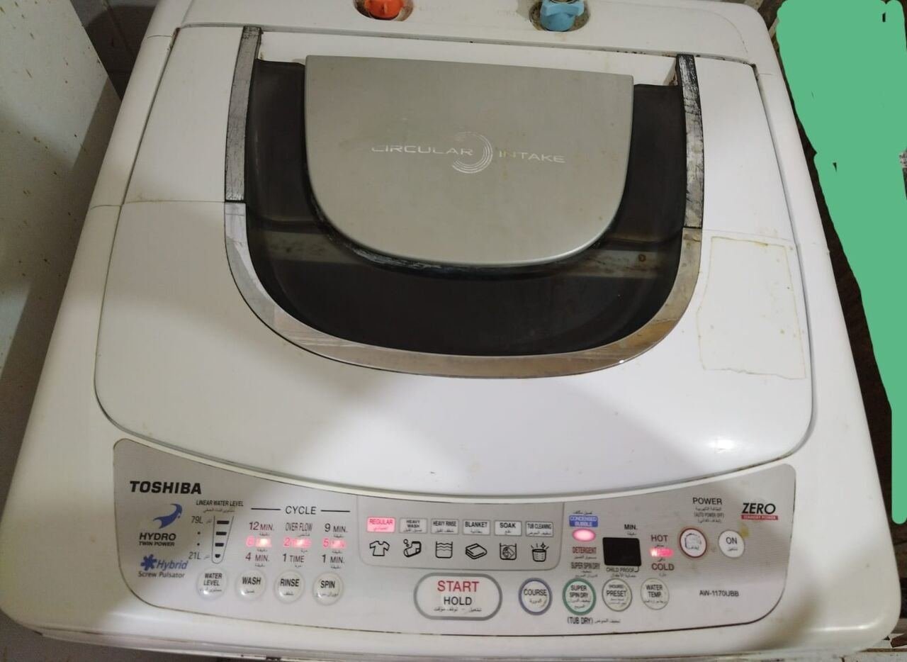 SAR 450, Washing Machine, AC, Fridge, Bed, Dining, Mirror, Cylinder. Microwave, Shoe Rack, Rec Sofa