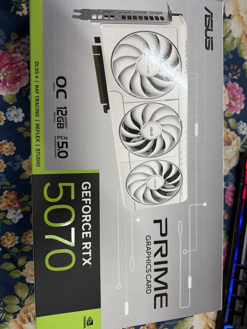 SAR 3000, GPU (Graphic Card) Rtx 5070 Asus Prime Oc 12GB