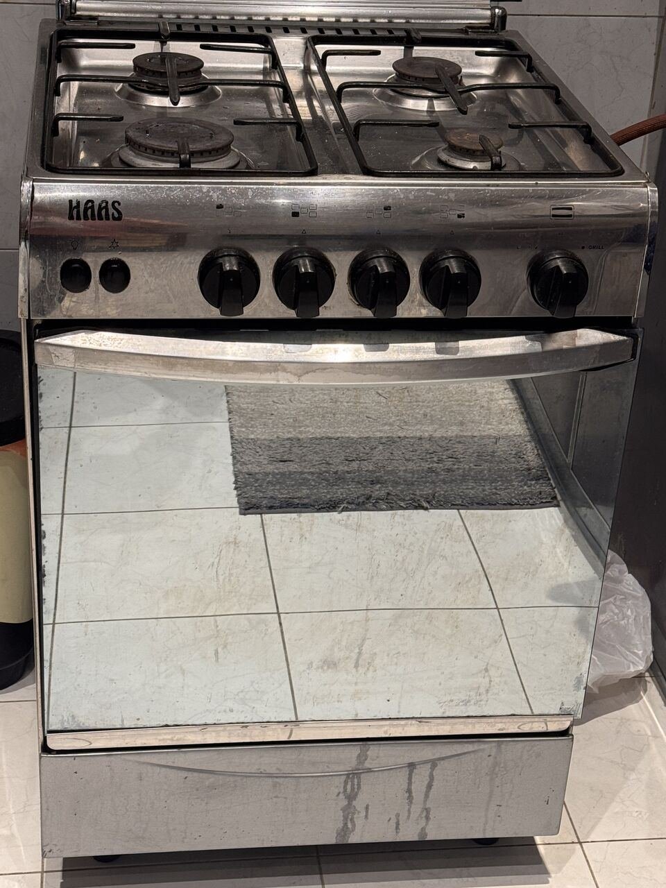 SAR 450, 4 Burner Gas Oven Jeddah 0530452868