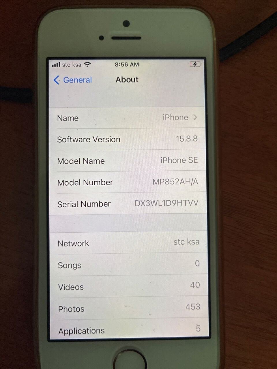 SAR 1, Iphone SE