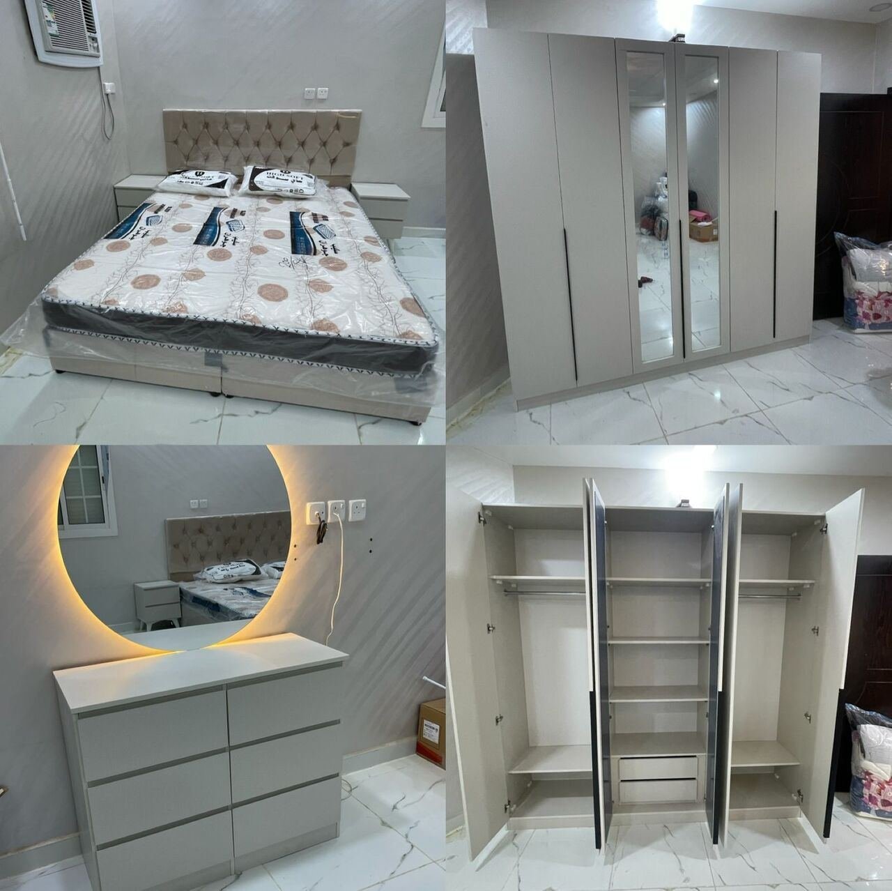 SAR 2, New Premium Quality Modern Bedroom Set Available