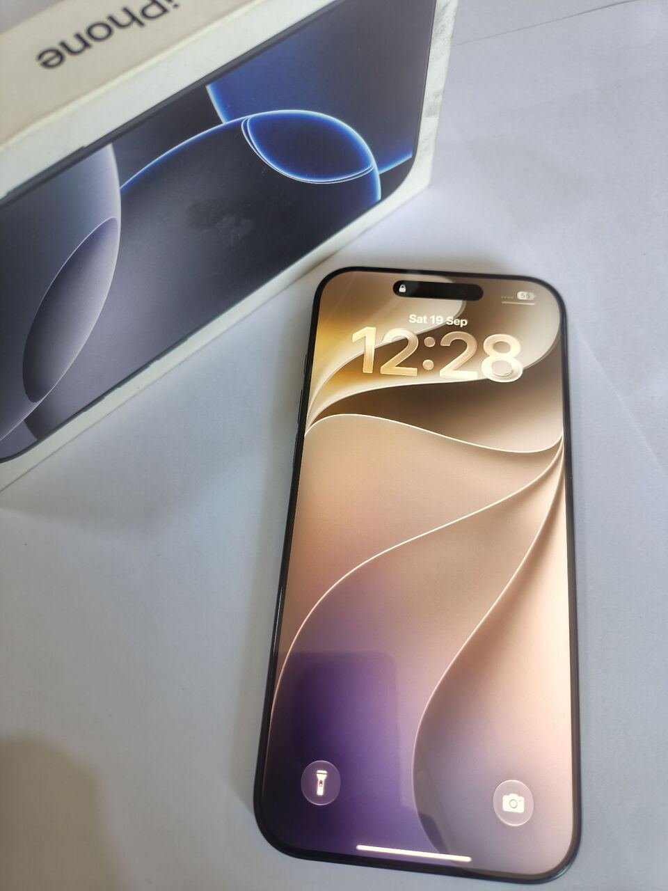 SAR 3550, IPhone 16 Pro Max 256GB | Black Titanium | 94% Battery | 299 Cycles | Fresh Condition