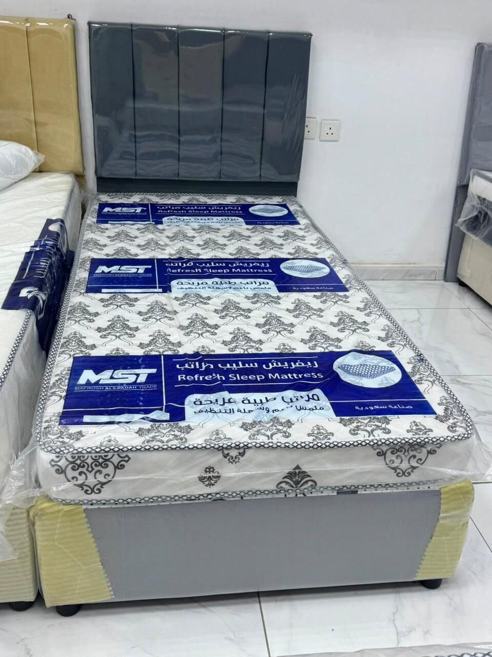 SAR 1, New Single Beds And Mattress Available In Low Prices