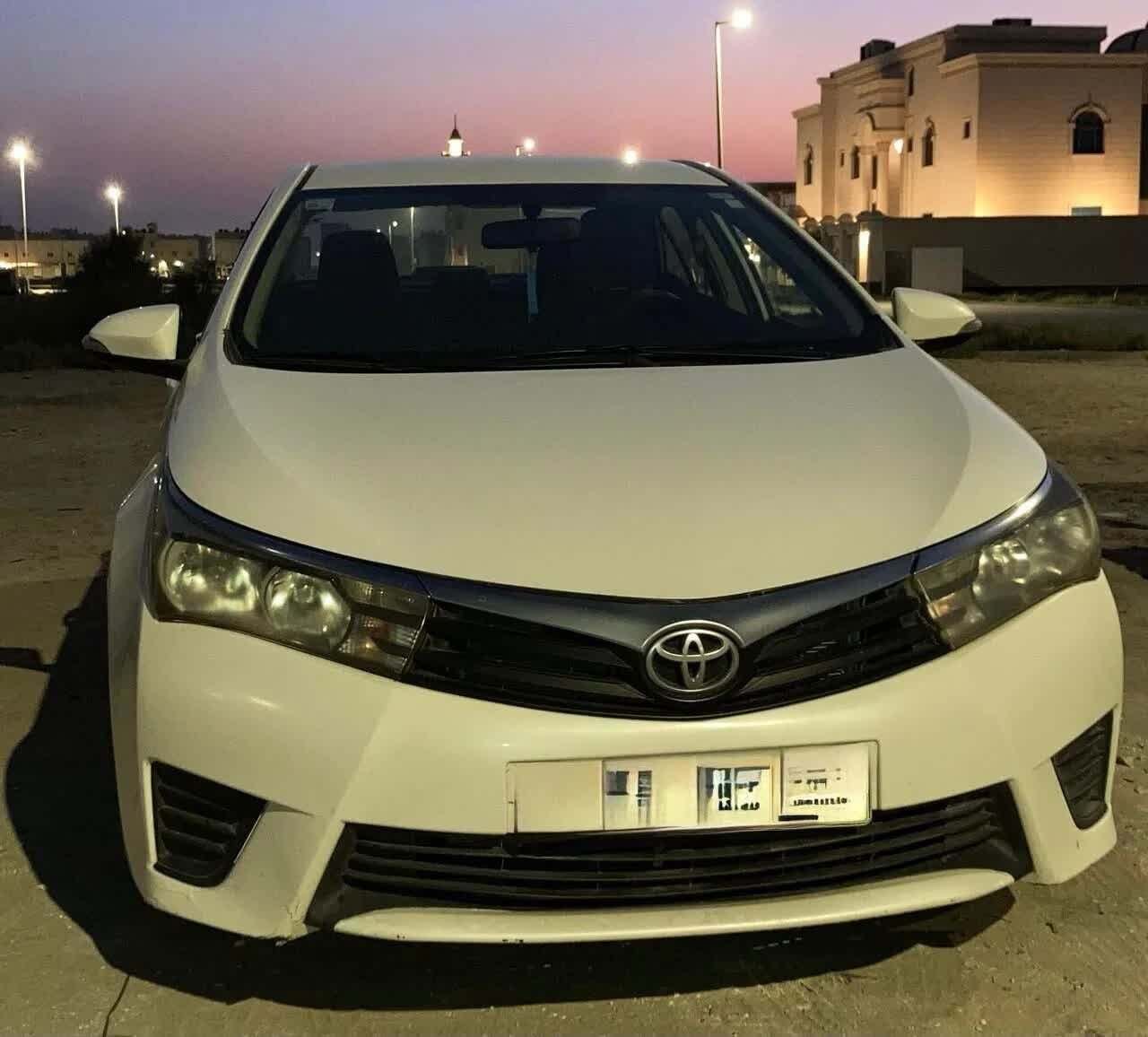 SAR 1800, TOYOTA COROLLA 2016 AVAILABLE FOR MONTHLY RENTAL