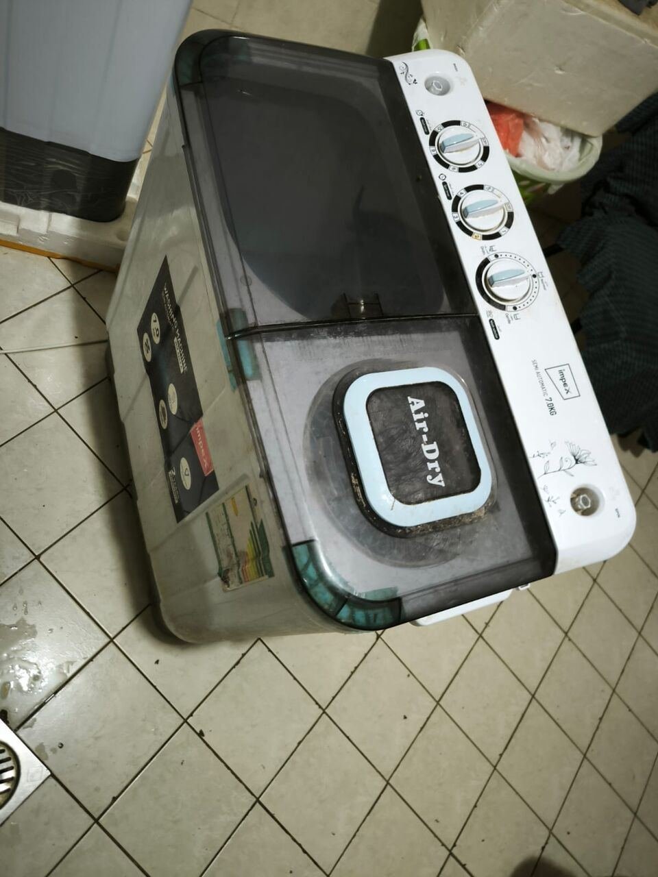 SAR 225, Washing Machine 7kg Semi Automatic