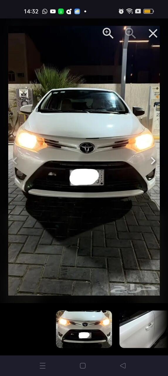 SAR 30000, Toyota Yaris Sedan, 2015, Automatic, 250000 KM, Selling My Yaris