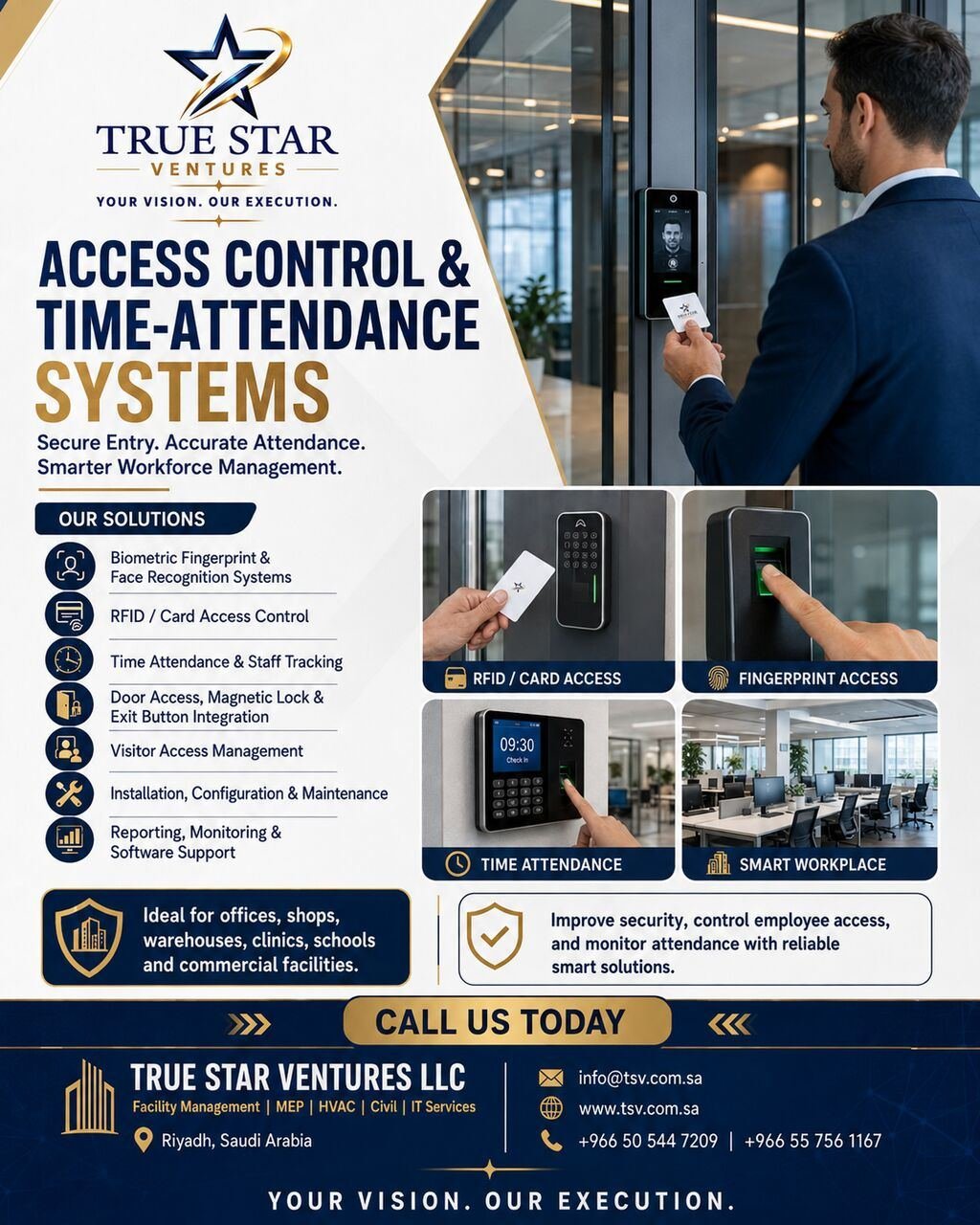 Access Control And Time Attendance Systems