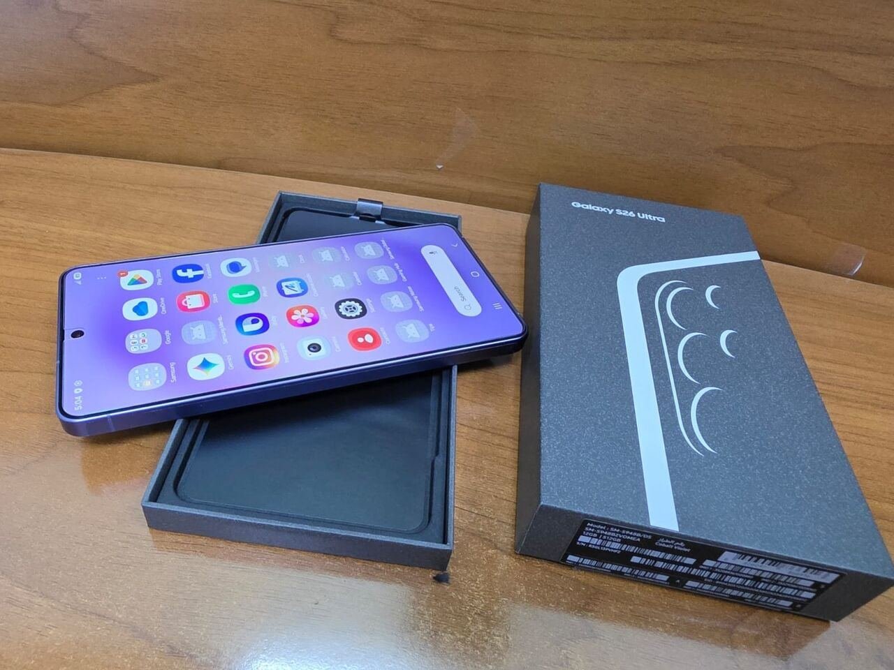 SAR 3600, Samsung Galaxy S26 Ultra (512GB) Cobalt Voilet
