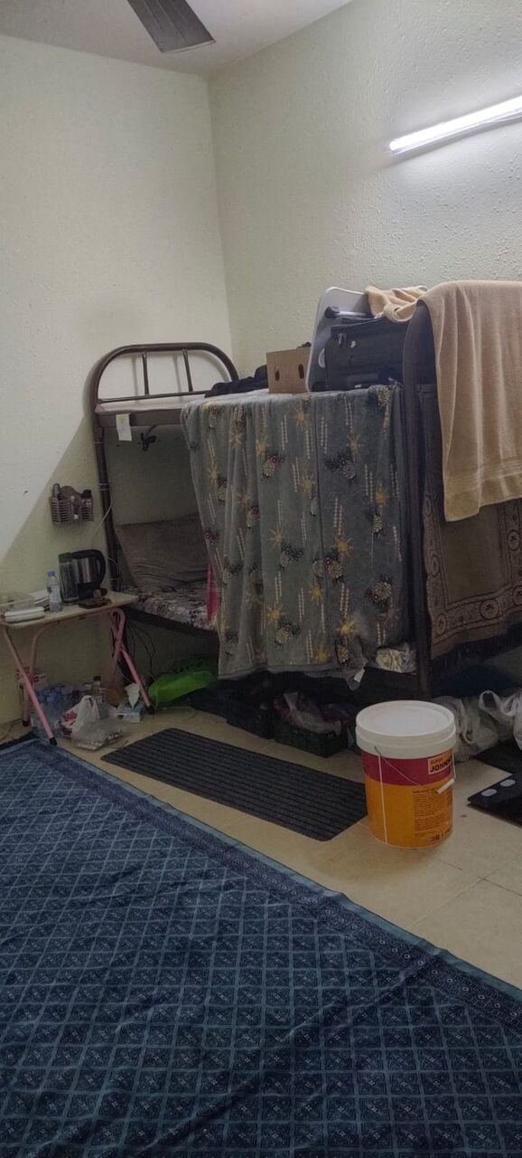 SAR 450/month, Half Room Sharing Available Rent 450 SAR Con 0579607518