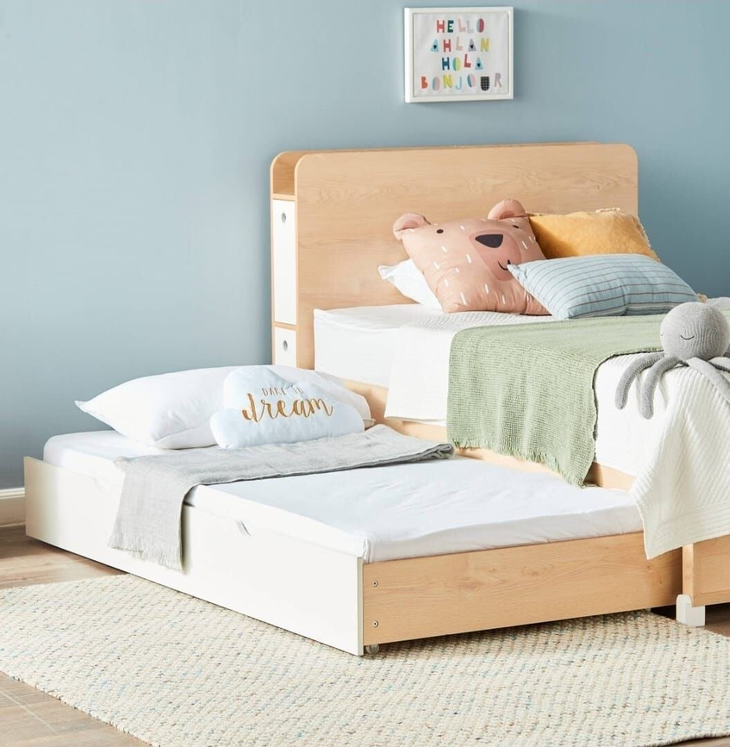 SAR 500, 120*200 Homecentre Bed For Sale Has Ample Storage Drawers And Underbed Large Storage Drawe