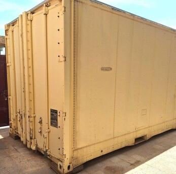 SAR 7000, Aluminium Shipping Container 20FT With Internal Insulation