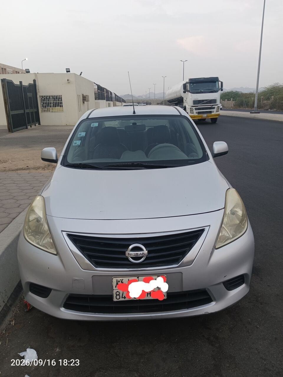 SAR 17500, Nissan Sunny Silver Automatic, 2013, Automatic, 415638 KM, Nissan Sunny Silver For Sale