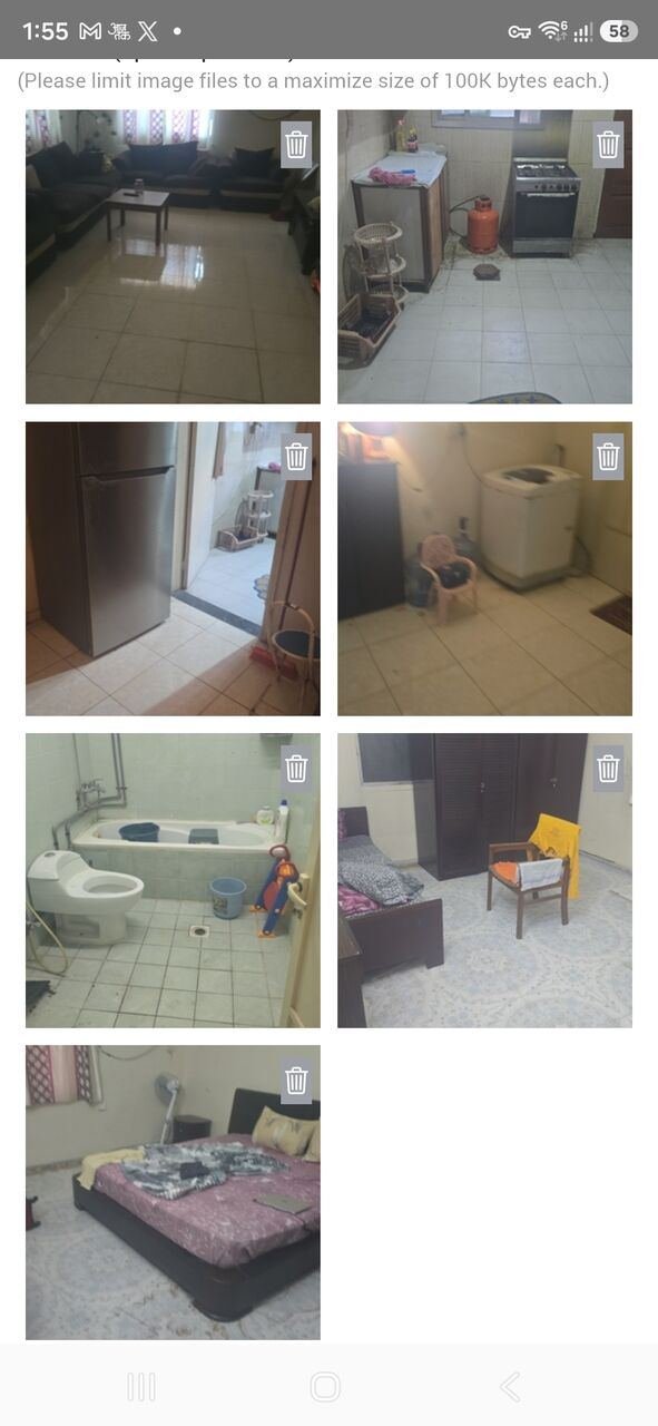 SAR 1500/month, 2 BR, Fully Furnished Flat For Rent For Family 0581972700