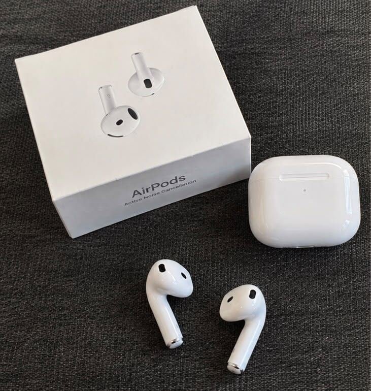 SAR 569, Apple AirPods 4 With Active Noise Cancellation (ANC) – Like New