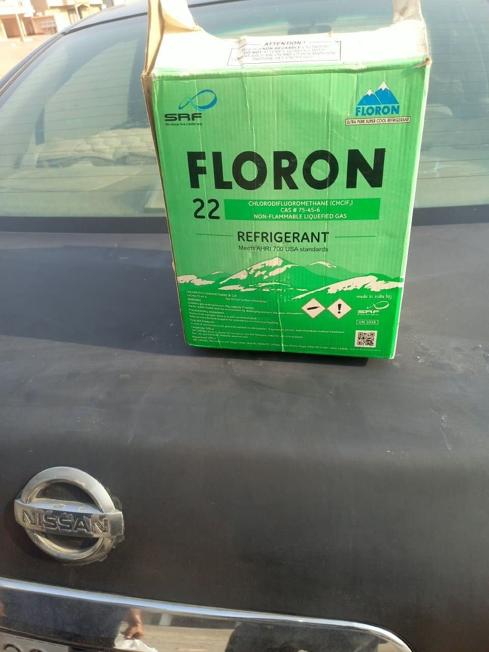 SAR 100, Refrigerant R22 Gas