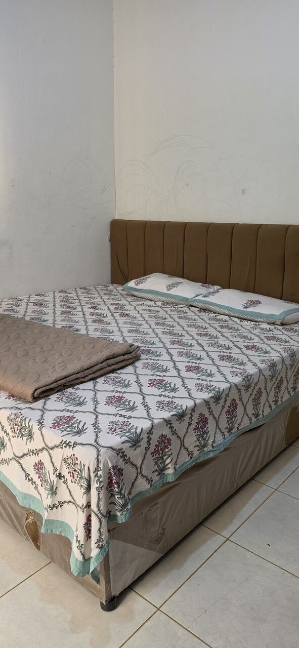 SAR 450, Large Bed With Mattress