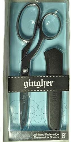 SAR 90, Gingher 8 Inch Left Hand Dressmaker Shears - New/Unused