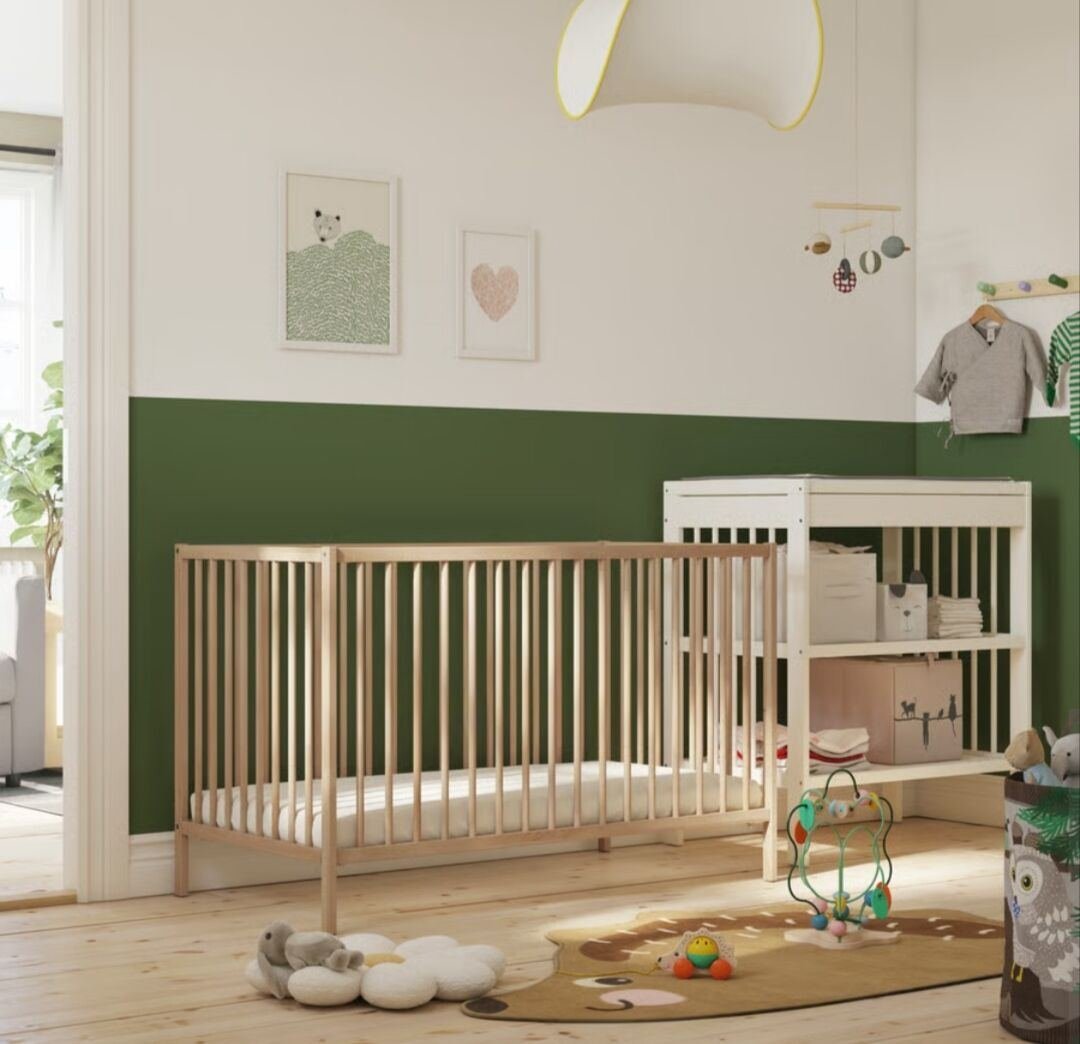 SAR 350, 🛏️ IKEA Baby Cot + Mattress For Sale 👶✨