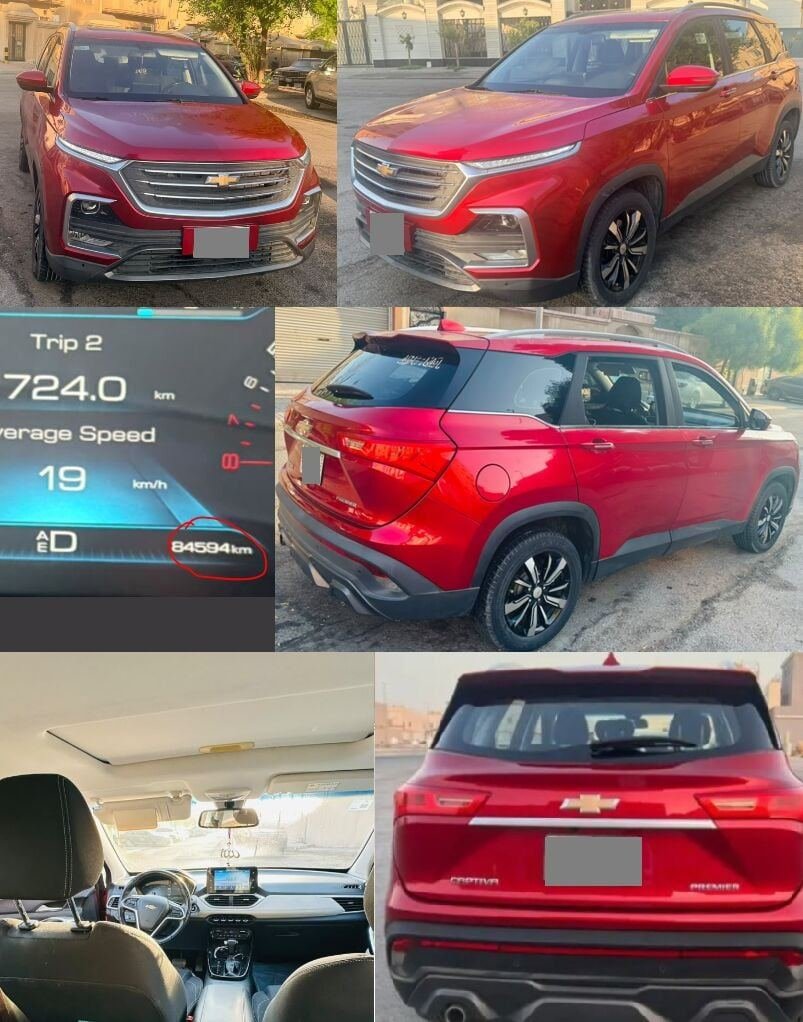 SAR 38000, Chevrolet Captiva 2022 Premier, 2022, Automatic, 84600 KM, ( Top-end ), Family-friendly 7-seater SUV Featurin