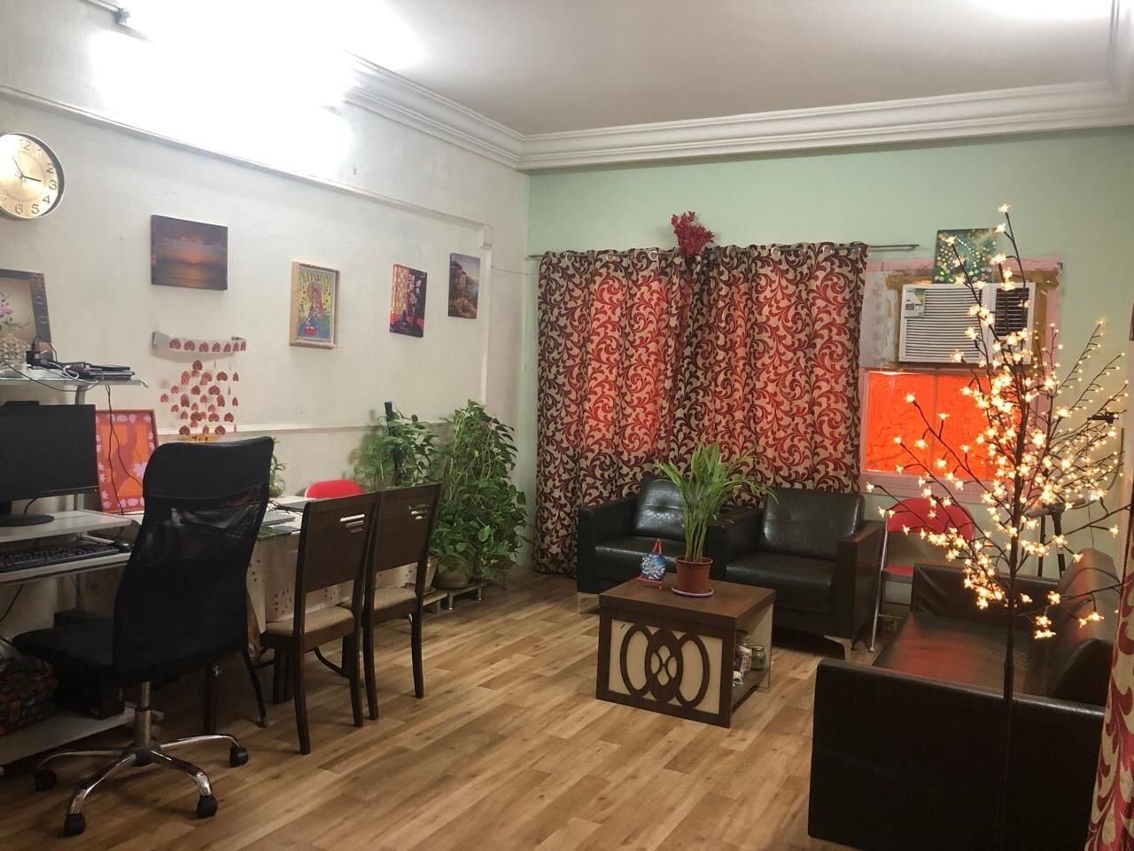 SAR 19500/year, Furnished, 2 BR, 2BHK Flat With Big Rooms And Large Glass Windows In Family Friendly Indian Community Ar