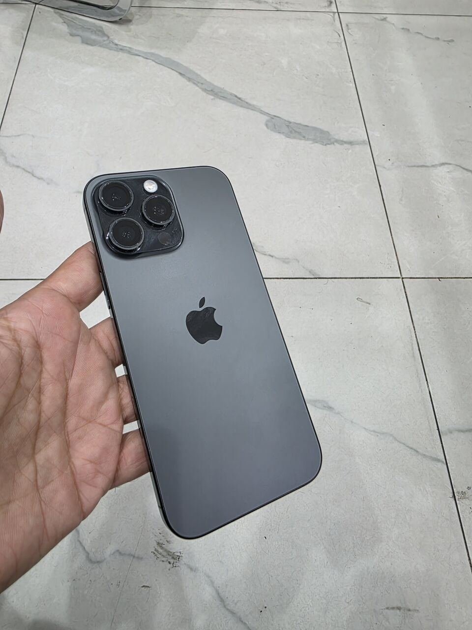 SAR 3600, IPhone 16 Pro Max 256gb Sale Swap 100 Battery 11 Cycle Count Box Through Already Swao Open