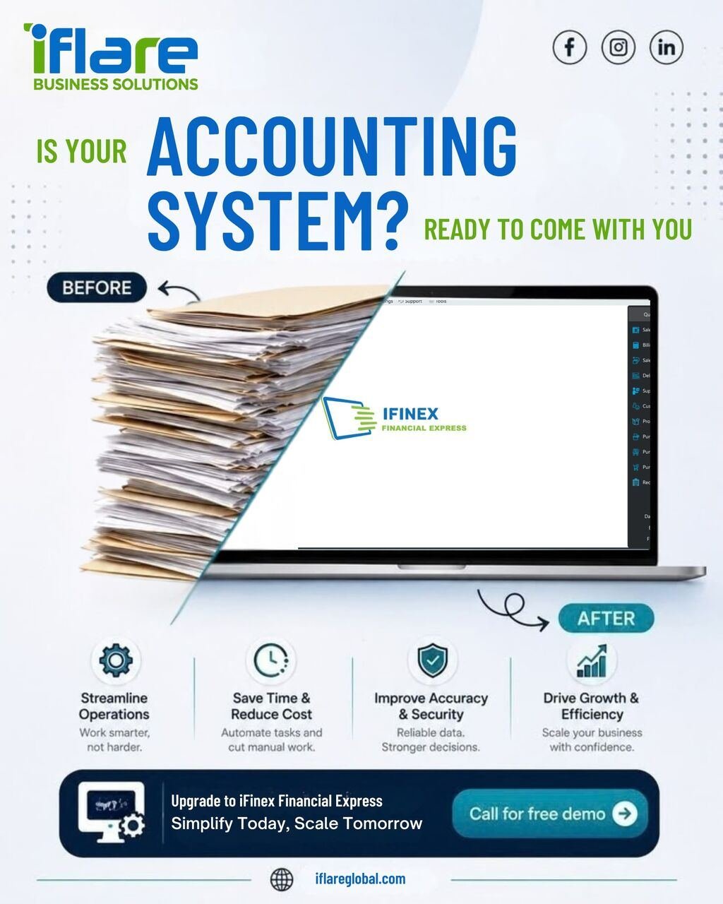SAR 1500, IFinex Financial Express – Smart Accounting & Inventory Solution