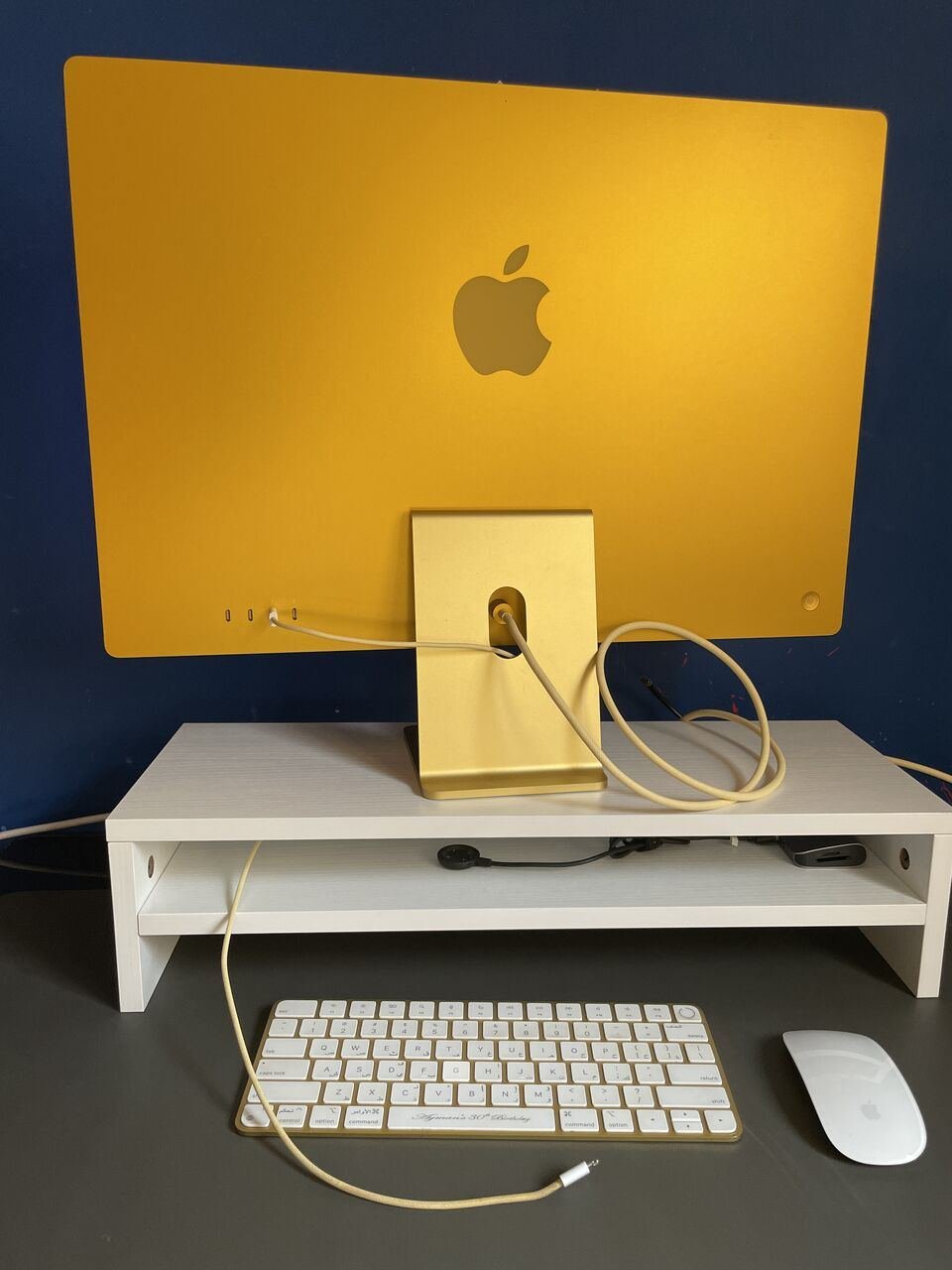 SAR 4999, Yellow IMac M1 (24-inch) - Pristine Condition, Perfect For Video Editing & Design 🖥️✨