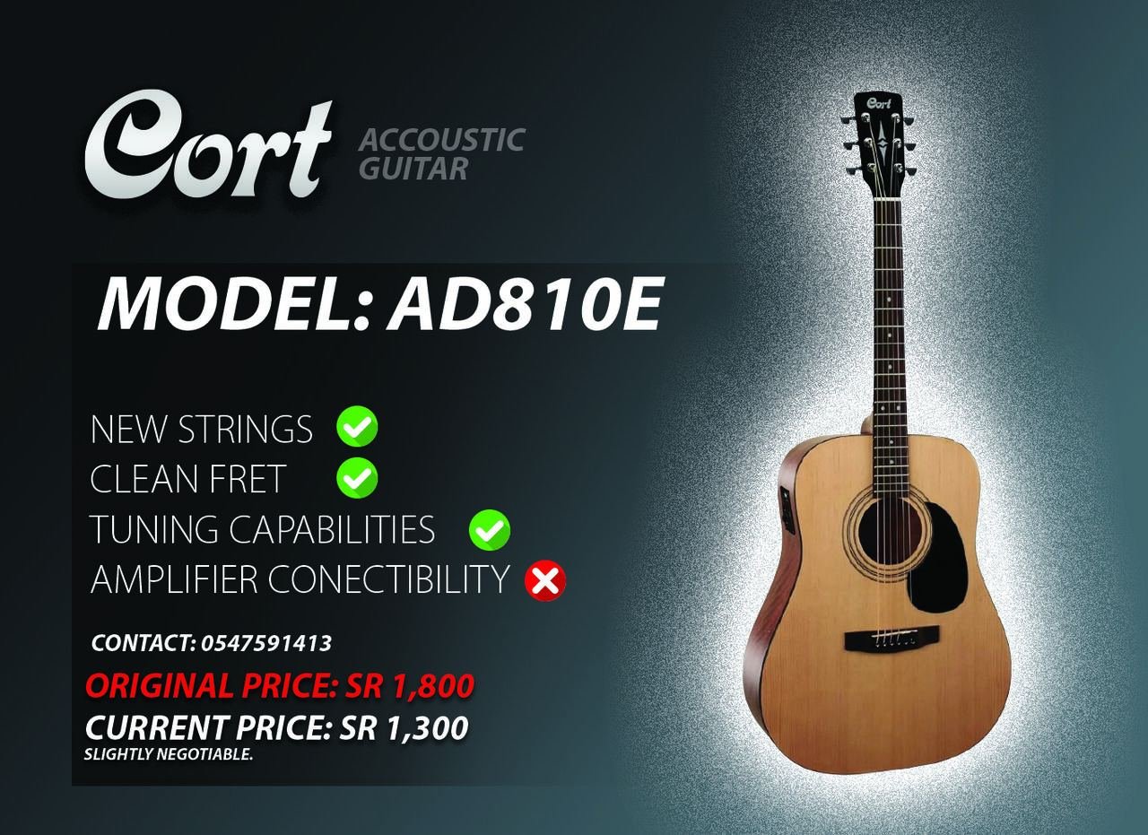 SAR 1300, CORT GUITAR