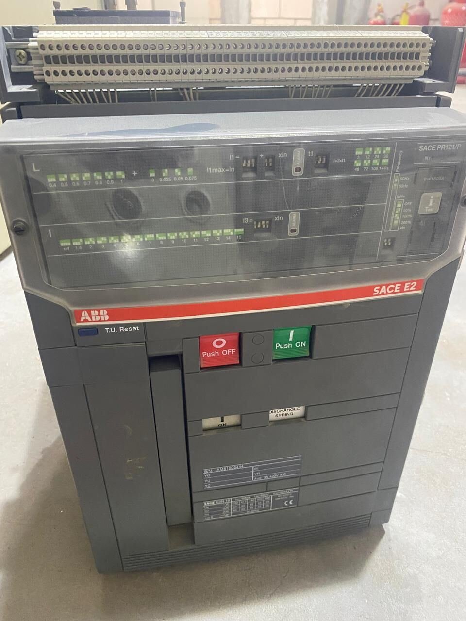 SAR 12000, ABB E2S-A 1600 SACE Emax Air Circuit Breaker (ACB )