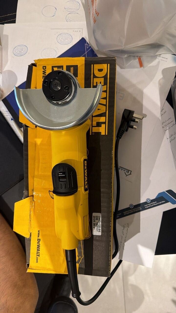 SAR 349, DEWALT DWE4120-B5 Angle Grinder – Brand New Stock | 40 PCS Available