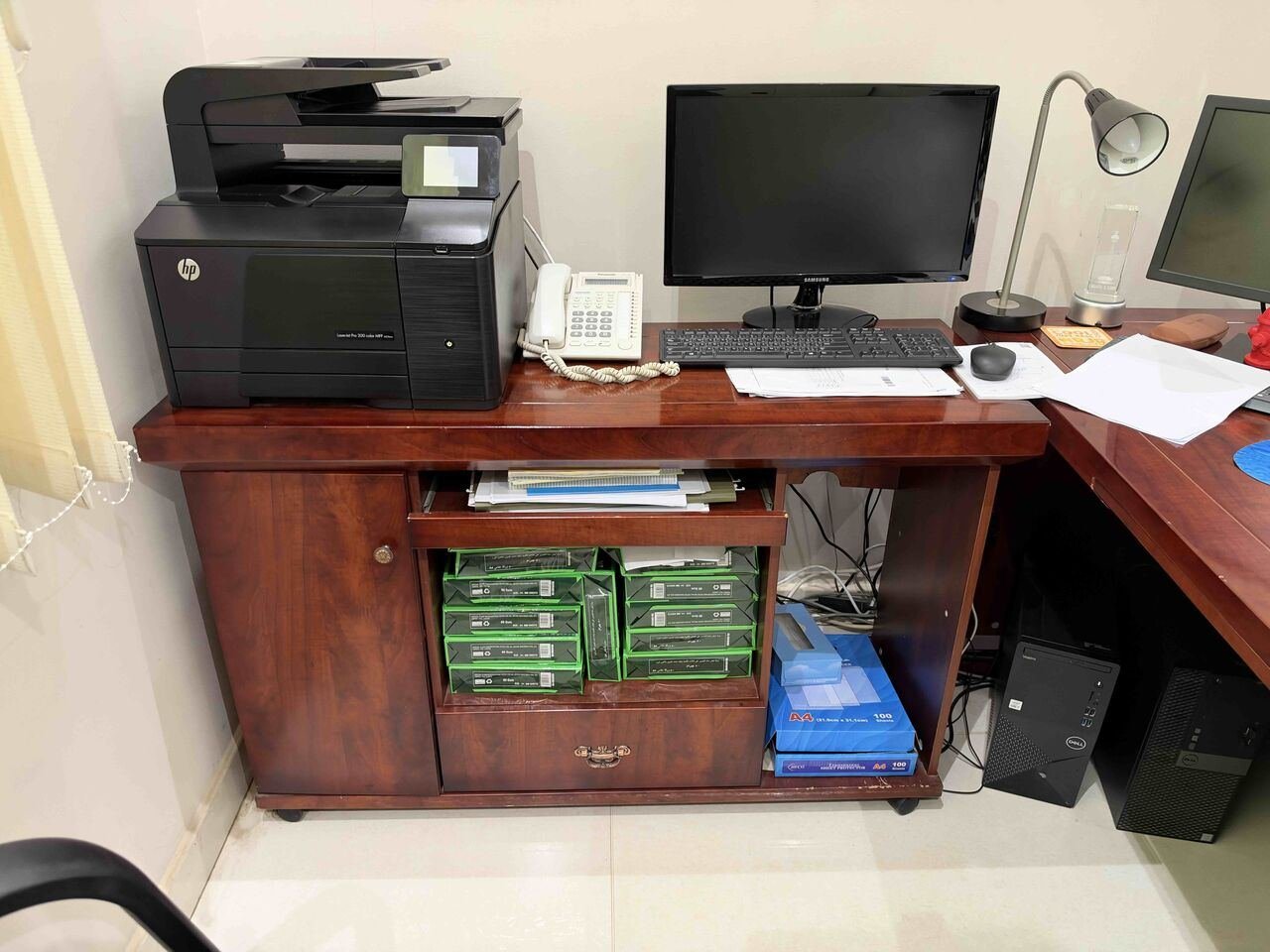 SAR 250, Matching Wooden Office Side Cabinet