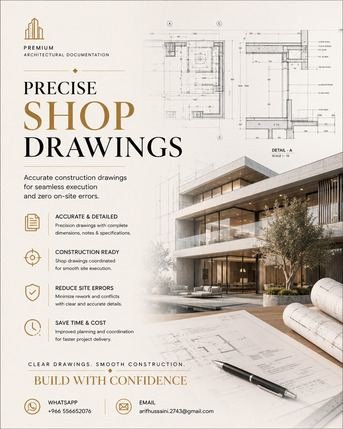 Professional Shop Drawing Services For Construction Projects.