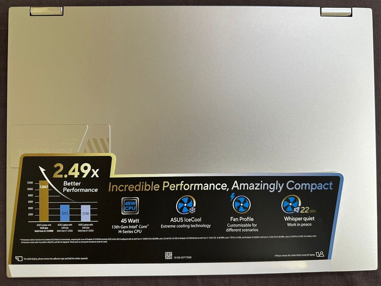 SAR 3099, (Like NEW) Asus Vivobook 14 Flip 2-in-1 Laptop - Convertible (under 10 Months Warranty)