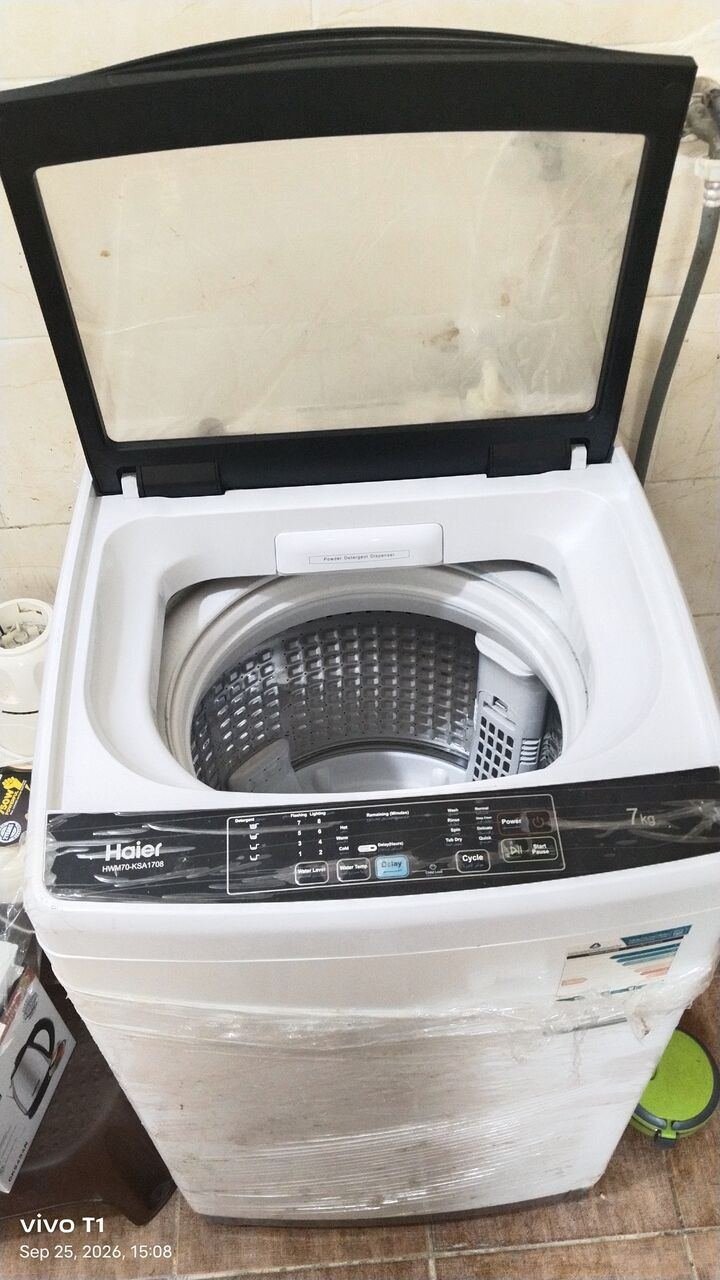 SAR 950, Haier Fully Automatic Washing Machine New Condition For Sale