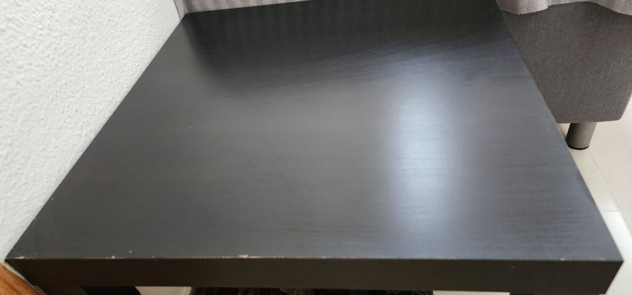 SAR 60, Used IKEA Coffee Table Set (Black) – 2 Tables For 60 SAR