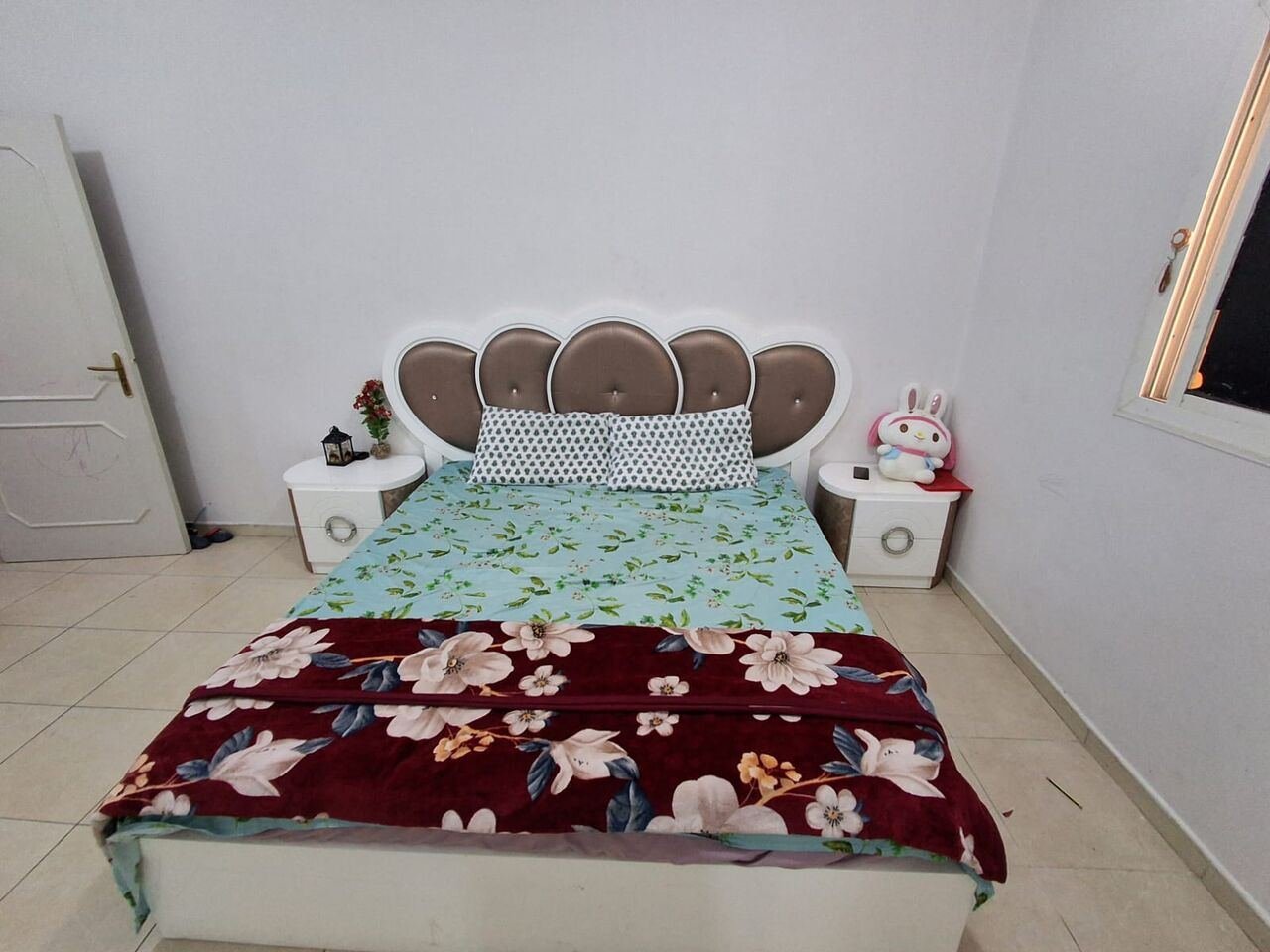 SAR 1300, King Size Double Bed, Dressing, Cabinet Set Urgent For Sale Room Furniture