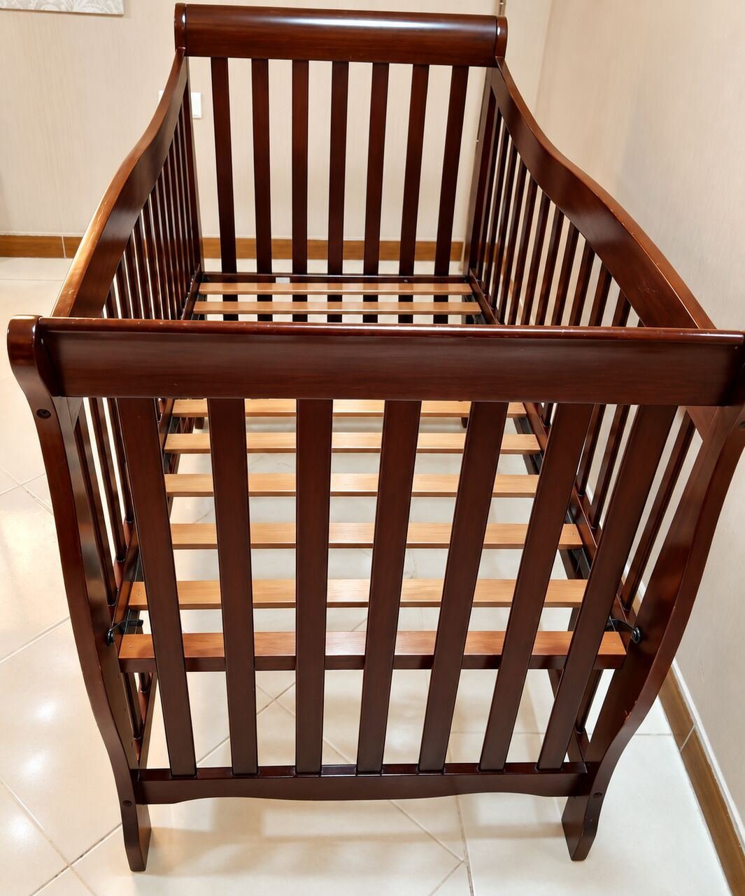 SAR 120, 🔥 Urgent Sale:🔥 BRAND-NEW CONDITION – Baby Cot + Mattress + Pillow- Purchased From IKEA