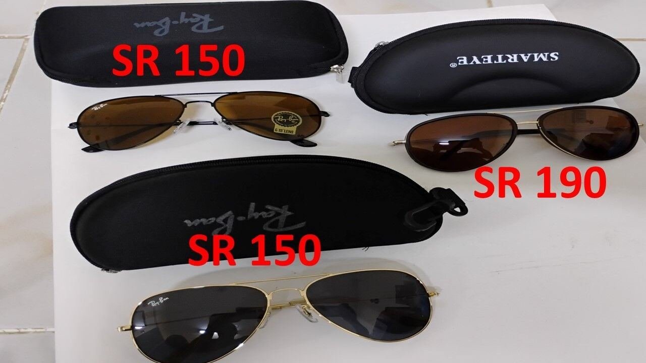 SAR 150, Sunglasses (Rayban, Carrera, Smarteye) For Sale