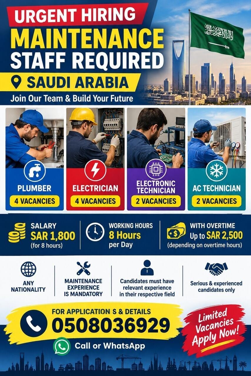 Maintenance Staff