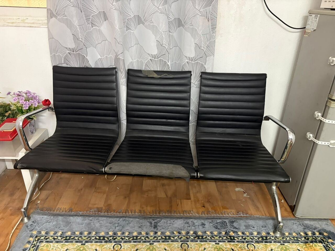 SAR 100, 3-seater Steel Bench/Sofa For Sale
