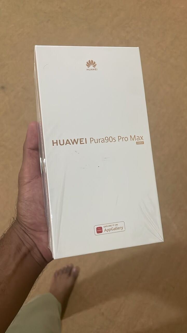 SAR 3750, HUAWEI Pura 90s Pro Max 5G+ Smartphone 12GB+256GB Dual SIM Gold