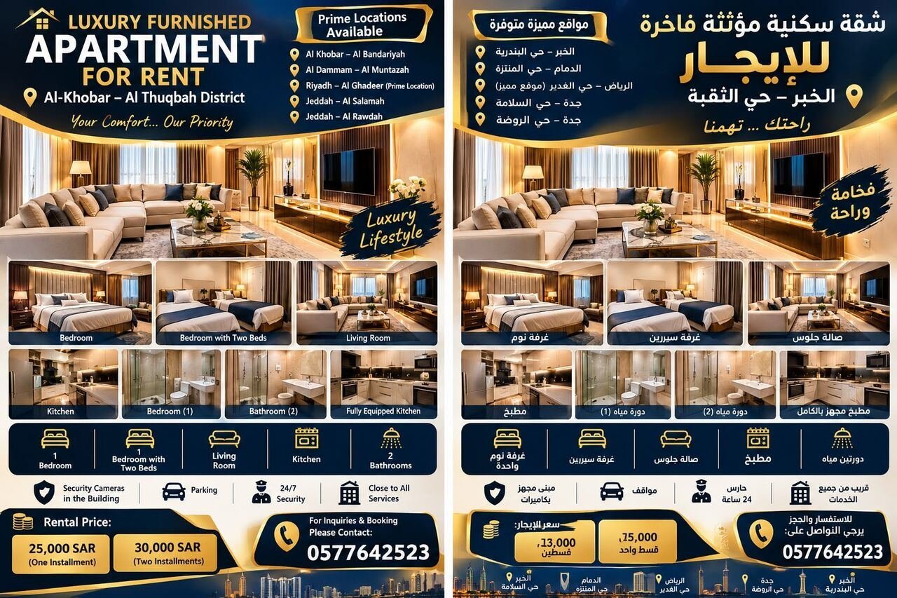 Apartment For Rent – Immediate Availability