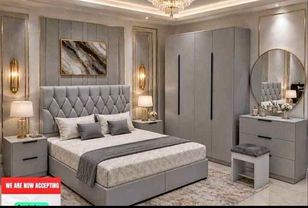 SAR 5, ✨ Premium Bedroom Set 🛏️ | 🚚 Free Delivery | 🔧 Free Installation |